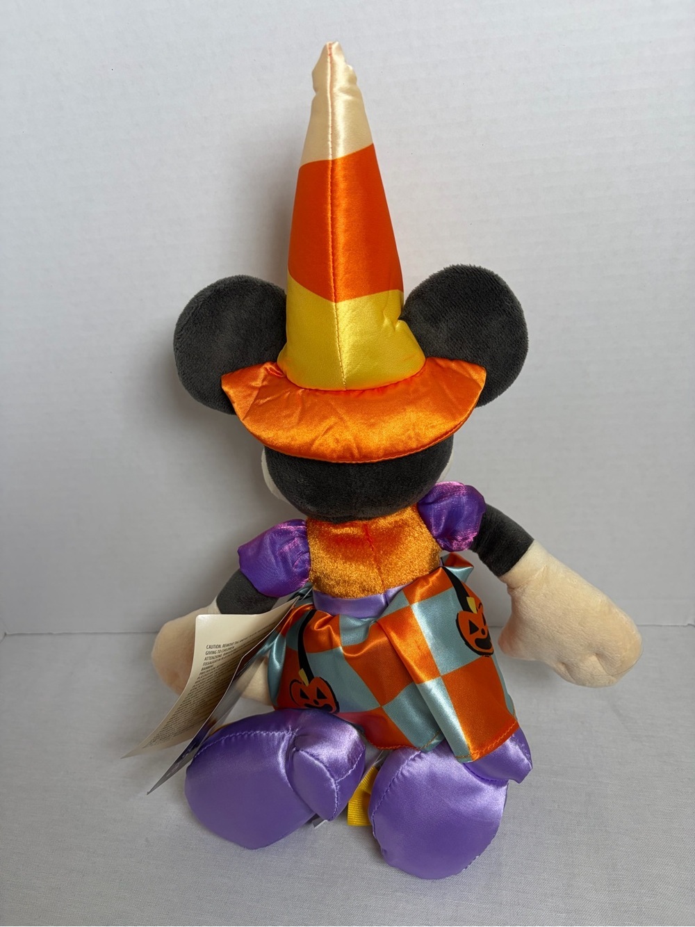 Disney Parks Minnie Mouse Halloween Tricks & Treats 2020 Plush NWT 16â Long - Picture 6 of 10